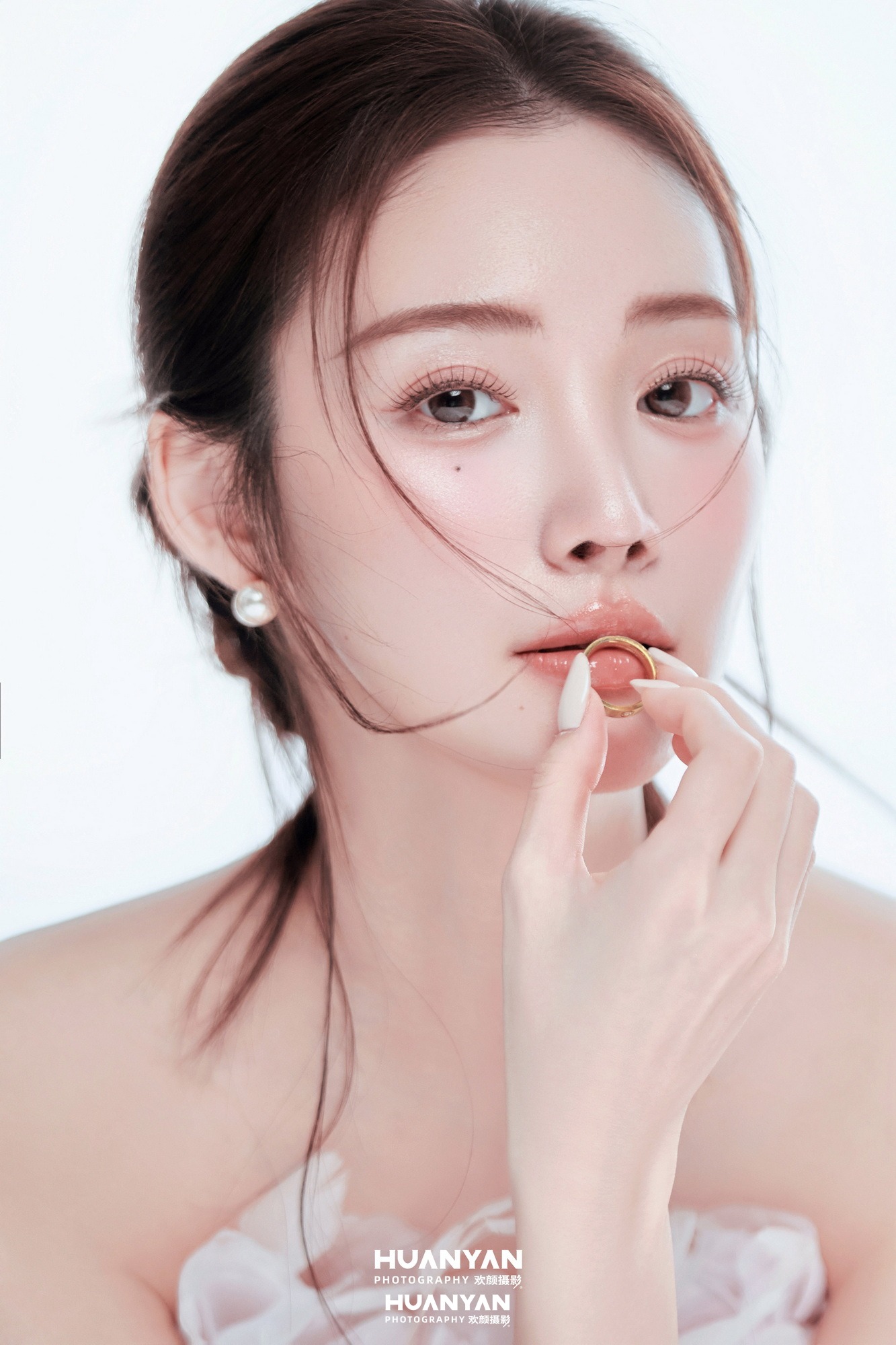 户外自然韩式温柔婚纱照实拍（野风轻念系列）