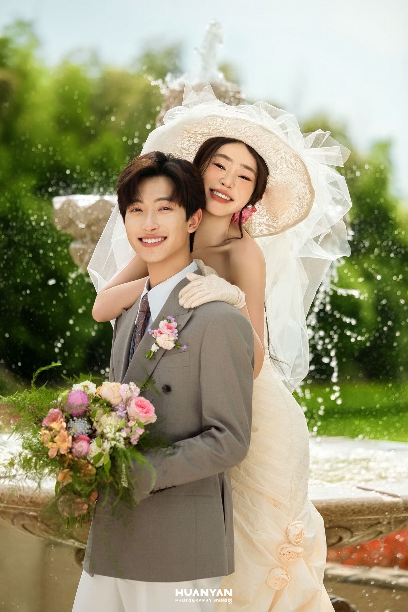 法式浪漫婚纱照 · 城堡古堡场景 · 蔷薇之畔客片